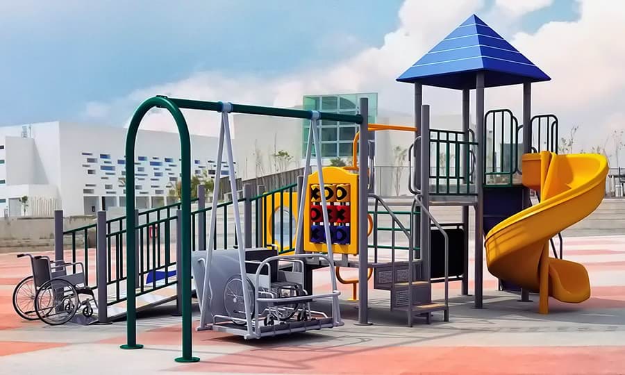 Playground para niños con discapacidad